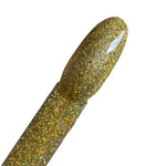 Clear Gold Holo Hema Free Gel Polish GLT144