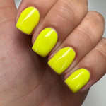 Neon Yellow Hema Free Gel Polish NEO01 tv