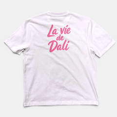 DALI ‘La Vie de Dali’ Boxy Oversized T-Shirt (White)