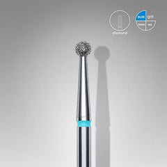 Staleks Diamond “Ball” Nail Drill Bit Blue Expert 2.5mm