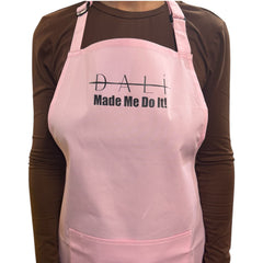 Dali Made Me Do It Apron Pink DMMDIPNK