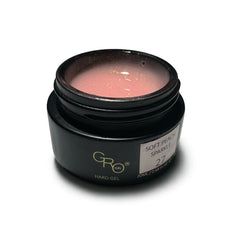 Soft Peach Sparkle 27 GRO Gel 20ml Jar