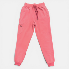 DALI Salon Scrubs with Elasticated Joggers (Rose Pink)