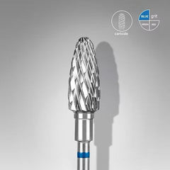 Staleks Carbide “Corn” Nail Drill Bit Blue 6mm/14mm