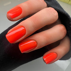 Neon Orange Hema Free Gel Polish NEO02